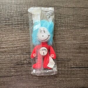 Dr. Seuss' Thing 1 The Cat In The Hat Kellogg Cereal Promo Vintage Mini 5" Plush